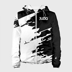Куртка с капюшоном женская Judo, цвет: 3D-белый