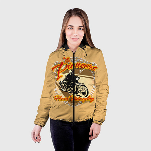 Женская куртка Hoosier Motorcycling / 3D-Черный – фото 4