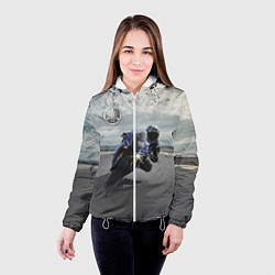 Куртка с капюшоном женская Yamaha, цвет: 3D-белый — фото 2