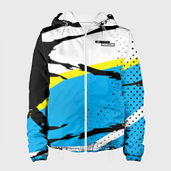 Куртка с капюшоном женская Forza Horizon, цвет: 3D-белый