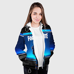 Куртка с капюшоном женская FORTNITE, цвет: 3D-белый — фото 2