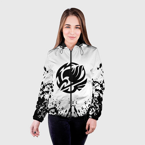 Женская куртка Fairy Tail / 3D-Черный – фото 4