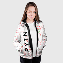 Куртка с капюшоном женская PAYTON MOORMIER ПЕЙТОН, цвет: 3D-черный — фото 2