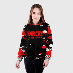 Куртка с капюшоном женская Far Cry, цвет: 3D-черный — фото 2
