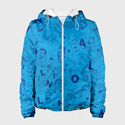 Куртка с капюшоном женская Наполи Блю, цвет: 3D-белый