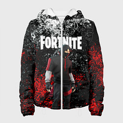 Куртка с капюшоном женская IKONIK FORTNITE, цвет: 3D-белый