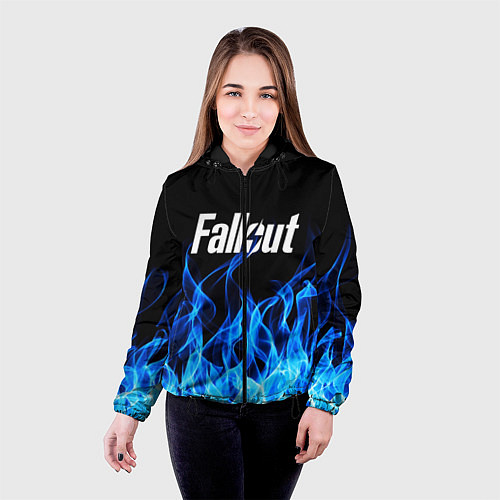 Женская куртка FALLOUT / 3D-Черный – фото 4