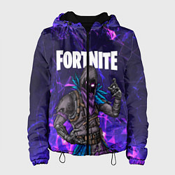 Куртка с капюшоном женская FORTNITE x RAVEN, цвет: 3D-черный
