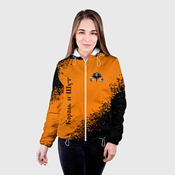 Куртка с капюшоном женская КОРОЛЬ И ШУТ, цвет: 3D-белый — фото 2