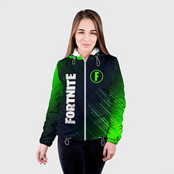 Куртка с капюшоном женская FORTNITE ФОРТНАЙТ, цвет: 3D-белый — фото 2