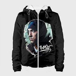 Куртка с капюшоном женская EMINEM 8 MILE, цвет: 3D-белый