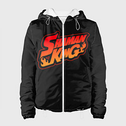 Куртка с капюшоном женская Шаман Кинг, цвет: 3D-белый