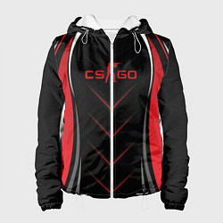 Куртка с капюшоном женская CS GO, цвет: 3D-белый