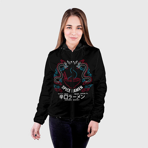 Женская куртка DESTINY 2 SPICE RAMEN / 3D-Черный – фото 4