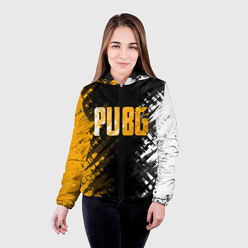 Женская куртка PUBG / 3D-Черный – фото 4