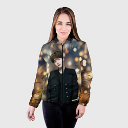 Куртка с капюшоном женская MIN YOONGI, цвет: 3D-черный — фото 2