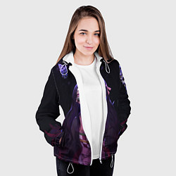 Куртка с капюшоном женская НЕДЗУКА, цвет: 3D-белый — фото 2