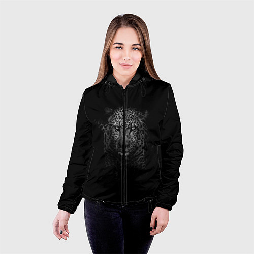 Женская куртка Ягуар / 3D-Черный – фото 4