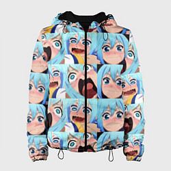 Женская куртка Аква Коносуба Aqua Konosuba