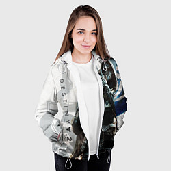 Куртка с капюшоном женская DESTINY, HUNTER, цвет: 3D-белый — фото 2