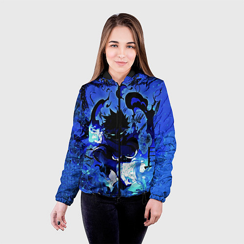Женская куртка Даби Моя геройская академия / 3D-Черный – фото 4