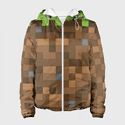 Женская куртка Minecraft камуфляж