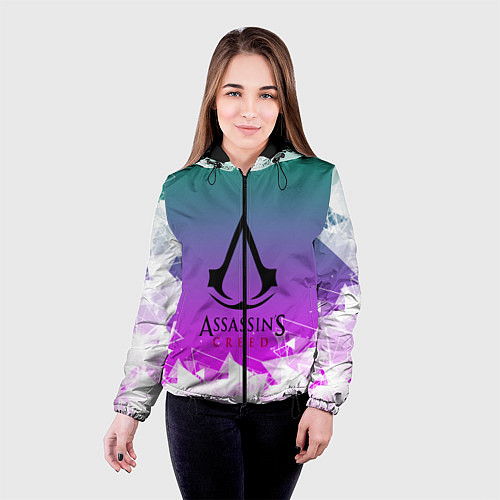 Женская куртка Assassin’s Creed / 3D-Черный – фото 4