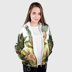 Куртка с капюшоном женская Доктор Стоун, цвет: 3D-белый — фото 2