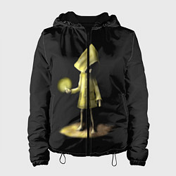 Куртка с капюшоном женская Little Nightmares 2, цвет: 3D-черный