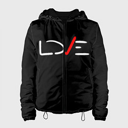 Куртка с капюшоном женская Love, цвет: 3D-черный
