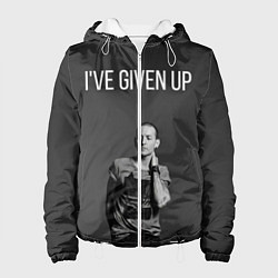 Куртка с капюшоном женская Given Up, цвет: 3D-белый