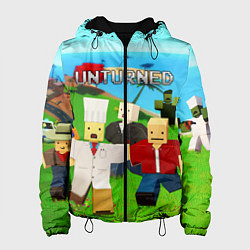 Куртка с капюшоном женская UNTURNED, цвет: 3D-черный