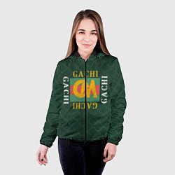 Куртка с капюшоном женская GACHI GUCCI, цвет: 3D-черный — фото 2