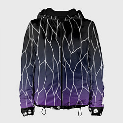 Куртка с капюшоном женская ШИНОБУ КОЧО SHINOBU KOCHO, цвет: 3D-черный