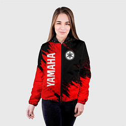 Куртка с капюшоном женская YAMAHA ЯМАХА, цвет: 3D-черный — фото 2