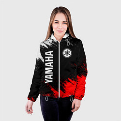 Куртка с капюшоном женская YAMAHA ЯМАХА, цвет: 3D-белый — фото 2
