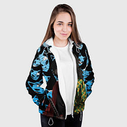 Куртка с капюшоном женская ГИО ТОМИОКА КЛИНОК, цвет: 3D-белый — фото 2