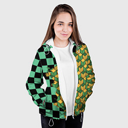 Куртка с капюшоном женская ТАНДЖИРО И ТОМИОКА, цвет: 3D-белый — фото 2