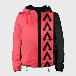 Куртка с капюшоном женская Apex Legends, цвет: 3D-черный