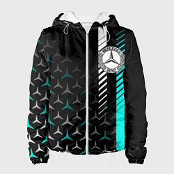 Женская куртка МЕРСЕДЕС AQUA BLACK GRADIENT