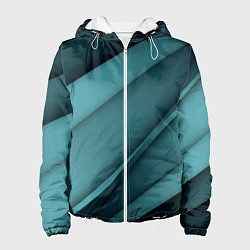 Куртка с капюшоном женская VUAL, цвет: 3D-белый