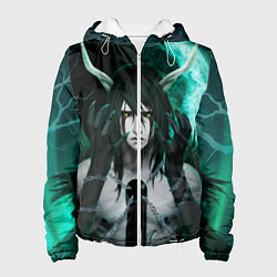 Куртка с капюшоном женская Ulquiorra Schiffer Bleach, цвет: 3D-белый