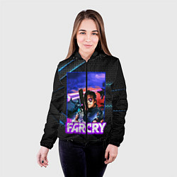 Куртка с капюшоном женская FARCRY REBORN ФАРКРАЙ РЕБОРН, цвет: 3D-черный — фото 2