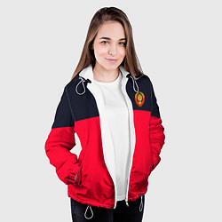 Куртка с капюшоном женская СТИЛЬ СССР ДИЗАЙН СПИНЫ, цвет: 3D-белый — фото 2