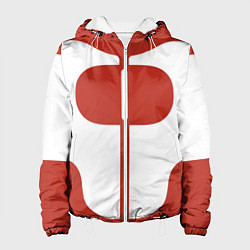 Куртка с капюшоном женская Костюм Омни-Мэна, цвет: 3D-белый