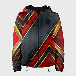 Женская куртка Black & Red 3D