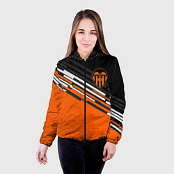 Куртка с капюшоном женская ФК ВАЛЕНСИЯ SPORT СПОРТ, цвет: 3D-черный — фото 2