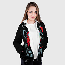 Куртка с капюшоном женская The Dude Abides Лебовски, цвет: 3D-белый — фото 2