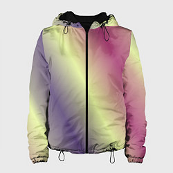 Куртка с капюшоном женская Настроение, цвет: 3D-черный