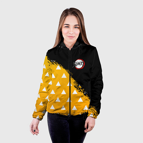 Женская куртка КОСТЮМ ЗЕНИЦУ ZENITSU KNY / 3D-Черный – фото 4